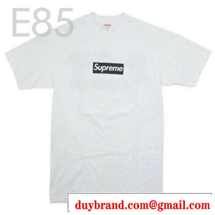 夏にぴったり上品 2019春夏は人気定番SUPREME Rizzoli Box Logo Tee BOX LOGO  シャツ/半袖  すっきりした印象に