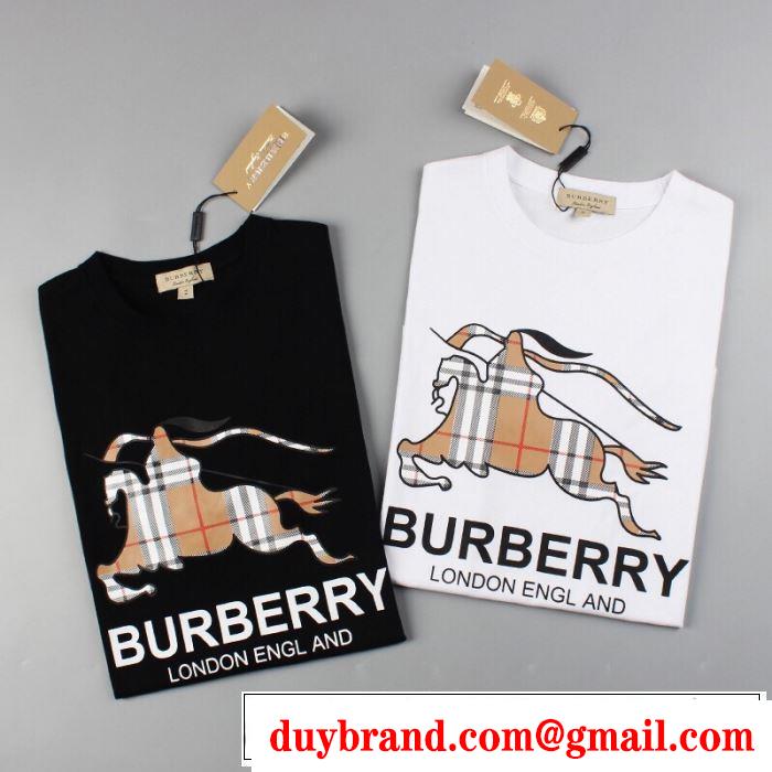 Tシャツ/ティーシャツ 春夏の流行り2019新品 バーバリー BURBERRY  特に注目したい2色可選 季節感をプラス人気商品