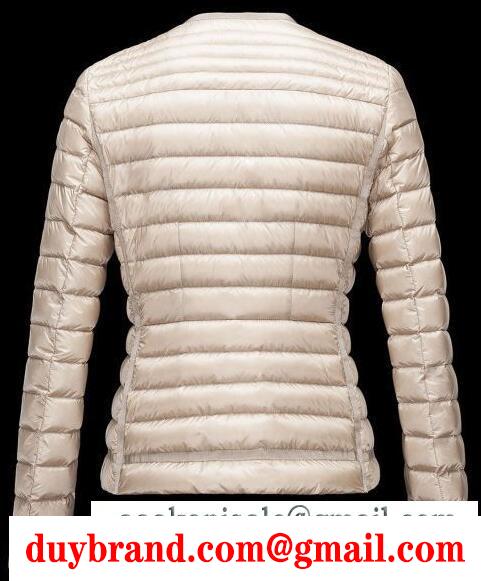 シンプルなモンクレールレディースダウンジャケットMONCLER amy ノーmàu sắcダウンアウターベージュ