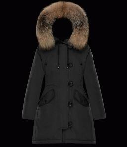 Nữ tính Moncler AREDHEL XUỐNG Áo khoác Moncler Ladies Down áo khoác với lông có lông