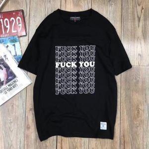 Tài năng siêu nổi tiếng tối cao tối cao tiền mặt khi giao hàng giới tính ngắn tay tay t -shirt fuck you đen trắng vàng nhạt màu xanh