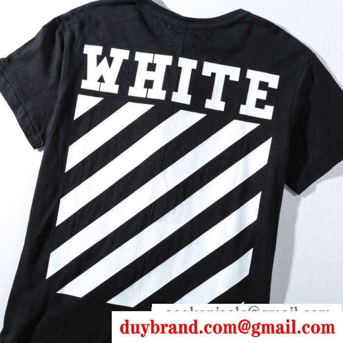 新商品! off-white オフホワイト ｔシャツ 定価 偽ブランド 個性派 清涼 トップス 人気 上品 着物 メンズ 人気セール