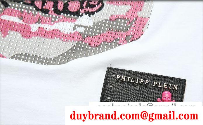 今季限定無料セール!フィリッププレイン コピー philipp plein tシャツ メンズ 優れた生地 個性が光る 半袖tシャツ