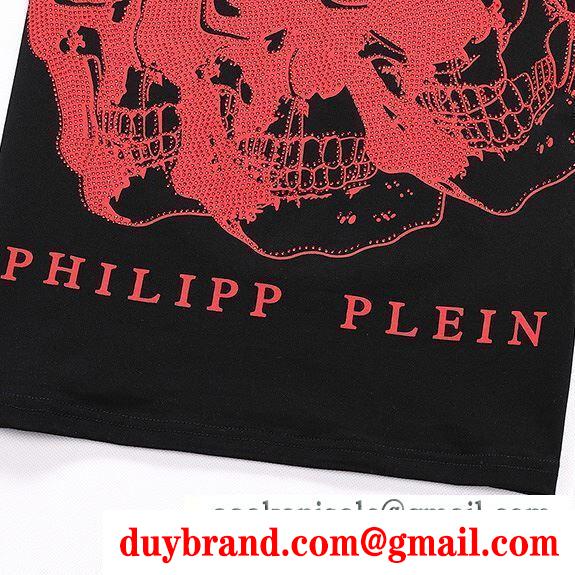 軽量で着心地も良いのPHILIPP pleinフィリッププレイン偽物のメンズクルーネック半袖tシャツ通販品