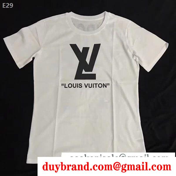 高級感を演出LOUIS vuittonルイヴィトンコピー着心地が良いファッションプリントメンズクルーネック半袖ｔシャツ