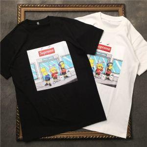 Siêu phổ biến mới nhất 2 -Molored Lựa chọn 2 -Color Standard Supreme Supreme Short Short T -shirt T -Shirt phổ biến nhất _supreme Supreme_ Thương hiệu giá rẻ 