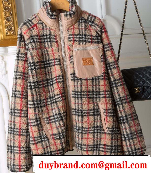 バーバリー 大胆なチェックの人気トレンド BURBERRY 秋服コーデ2019年版 ハーフコート 秋にはやる最新作を先取り