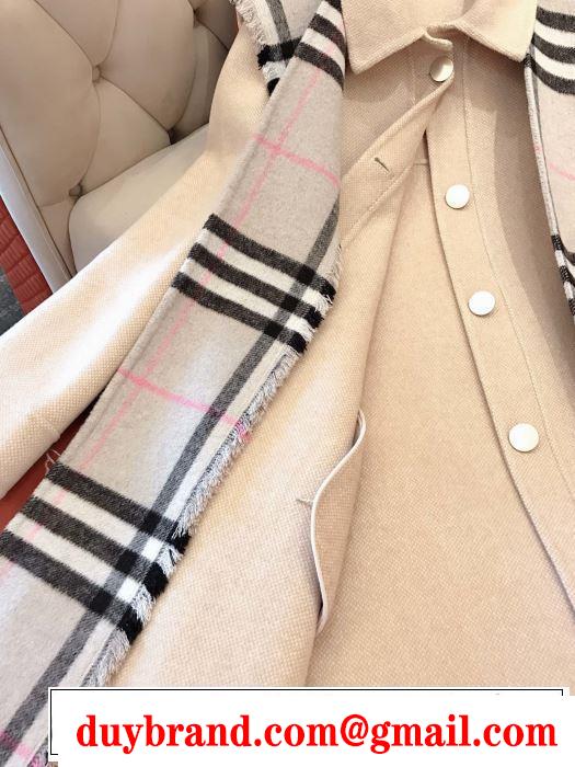 3色可選 とにかく完璧ブランド新作 バーバリー秋服コーデ2019年版  BURBERRY トッパーコート 大胆なチェックの人気トレンド