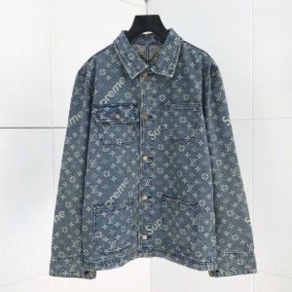 Áo khoác denim Mới mới nổi tiếng tối cao tối cao [2019 mùa thu / mùa đông] thương hiệu tiên tiến hiện tại _ áo khoác Parker Court