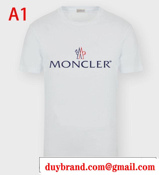 話題の新品モンクレール ｔシャツ コピー MONCLER 2020春夏コレクション ファッションの流れ柔らかいコットンウェアコーデ