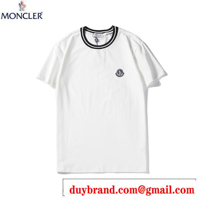 人気第一位MONCLER ｔシャツ モンクレール コピー 今季2020春夏人気通販 薄手の生地使いしやすい0918C717008390T034