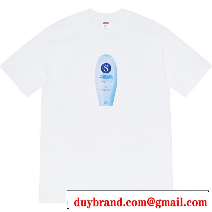 2色可選 2020年春夏コレクション Supreme 19FW Super Cream Tee  Tシャツ/半袖 コーデの完成度を高める