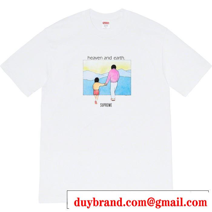 2色可選 Supreme 19FW Heaven And Earth Tee  シュプリーム SUPREME Tシャツ/半袖 さらに魅力的