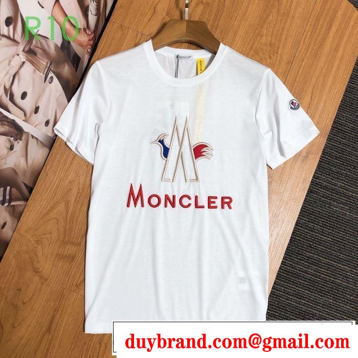 安心安全人気通販 2色可選 モンクレール MONCLERストリート界隈でも人気  半袖Tシャツ20新作です