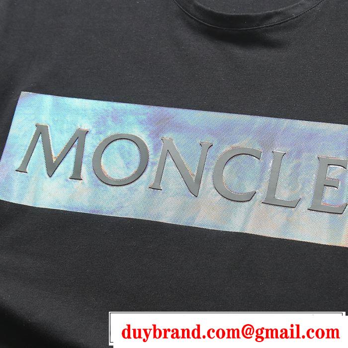 差をつけたい人にもおすすめ 多色可選 半袖Tシャツ 今季の主力おすすめ モンクレール MONCLER