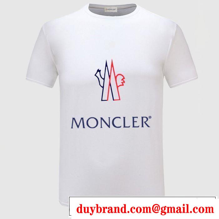 今年の春トレンド 半袖Tシャツ 多色可選 大幅割引価格 モンクレール 狙える優秀アイテム MONCLER